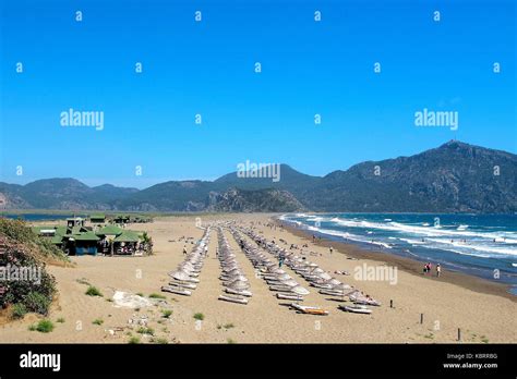 Iztuzu Beach, (Turtle Beach) Dalyan, Turkey Stock Photo - Alamy