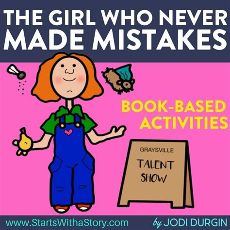 The Girl Who Never Made Mistakes Activities and Lesson Plans for 2025 - Teaching with Jodi ...