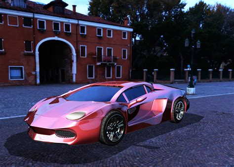 3D model realtime Lamborghini Sports Car | CGTrader