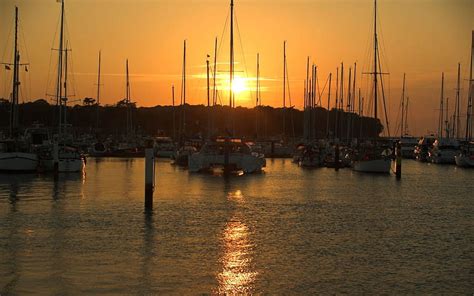 Harbour sunset, harbour, boat, ocean, sunset HD wallpaper | Pxfuel