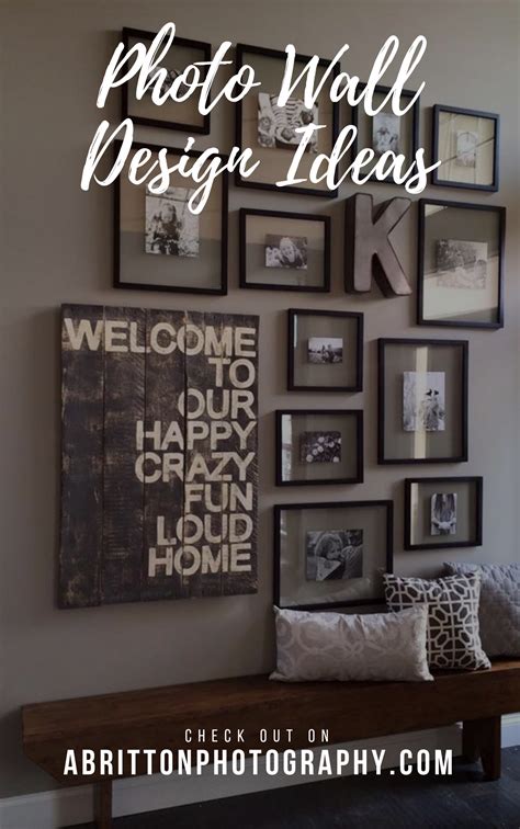 21+ Photo Wall Ideas (A Guide on How to Display, Design Tips) - abrittonphotography