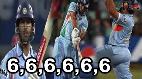 6 Sixes In An Over Yuvraj / Yuvraj singh the flamboyant batsman became ...