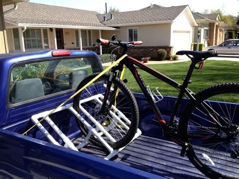 Truckbed PVC Bike Rack | Pvc bike racks, Diy bike rack, Truck bed bike rack