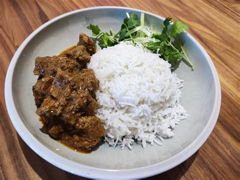 Malaysian Beef Rendang with Rice – All About the Cooks