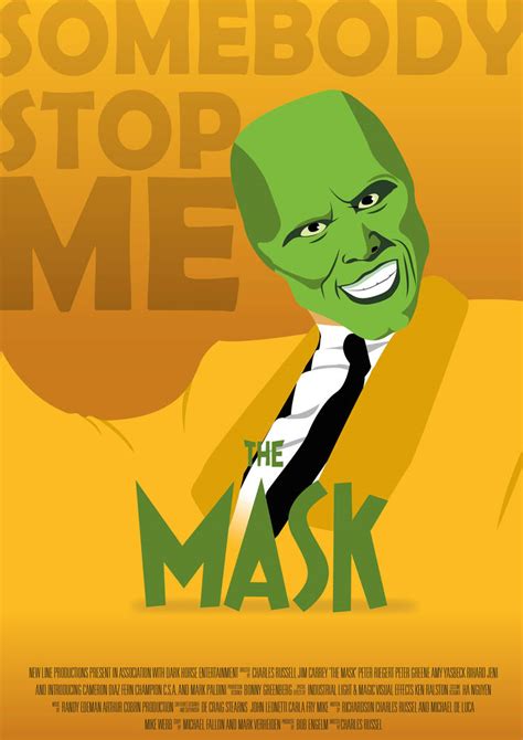 The Mask movie poster by larshoffmans on DeviantArt