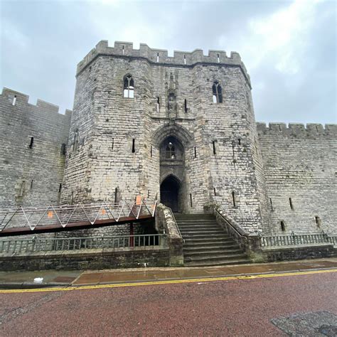 Caernarfon Castle, Wales - Historiette