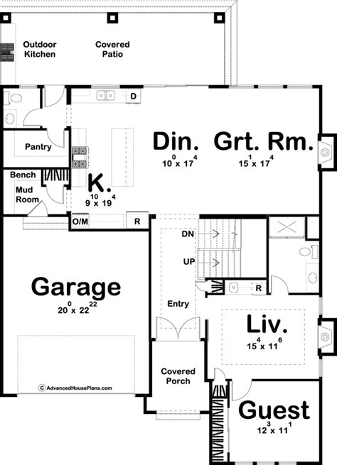 The Virginian Floor Plan - floorplans.click