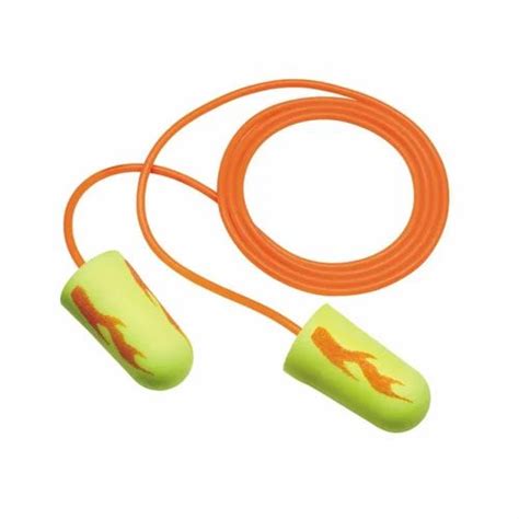 Orange Plastic Corded Ear Plug at Rs 15/piece in Thane | ID: 12521321433