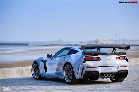 2013-2019 Corvette C7 Grandsport Z06 BKSS Style Trunk Spoiler