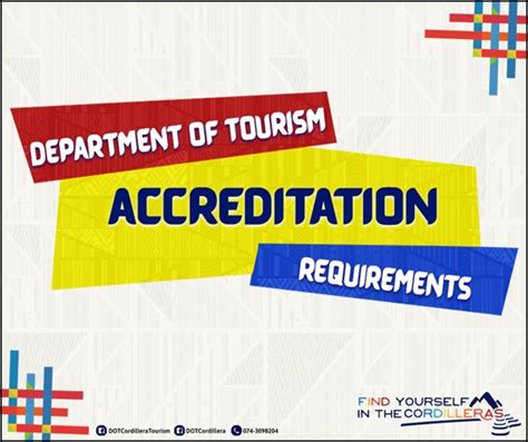 Accreditation - Department of Tourism