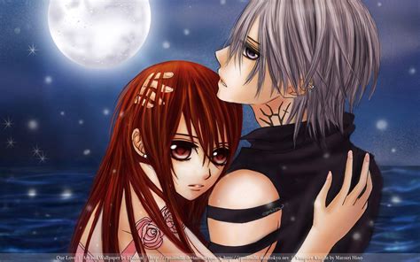 Vampire Anime Couple Wallpapers - Wallpaper Cave