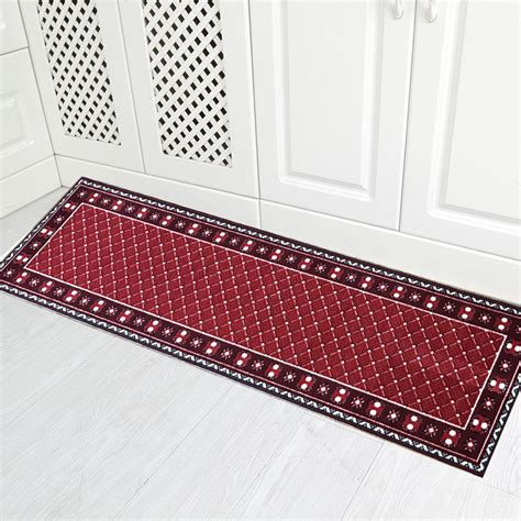 Kitchen Rug Non-Skid Runner Kitchen Mat Non-Slip Rug for Kitchen Floor with Rubber Backing ...