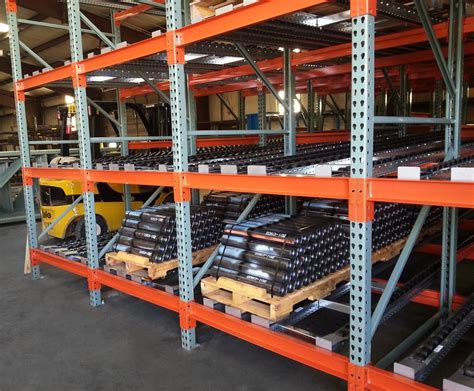 Push-Back Pallet Racking Storage - Barron Equipment & Overhead Doors