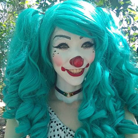 45 Likes, 5 Comments - Cookie (@cookieqwisp) on Instagram: “The teal wig lives on #clown # ...