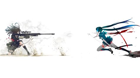 Anime Sniper Wallpaper 4K