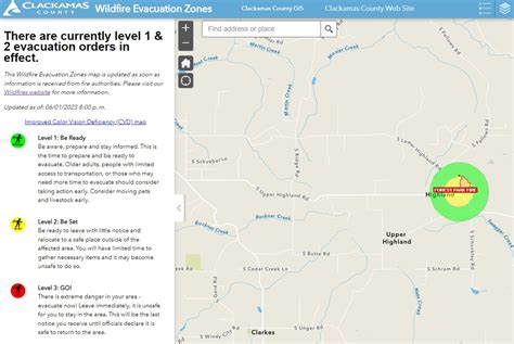 Clackamas Fire on Twitter: "You can find the latest wildfire evacuation ...