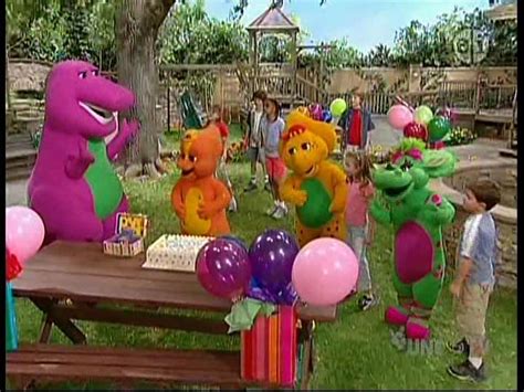 Barney and friends happy birthday barney - jokerphones