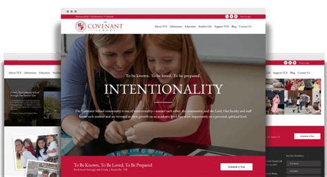 Responsive Website Development & Search Engine Optimization for The Covenant School