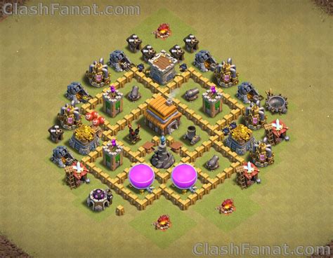 Town hall 5 base - Best th5 layout Clash of Clans 2019