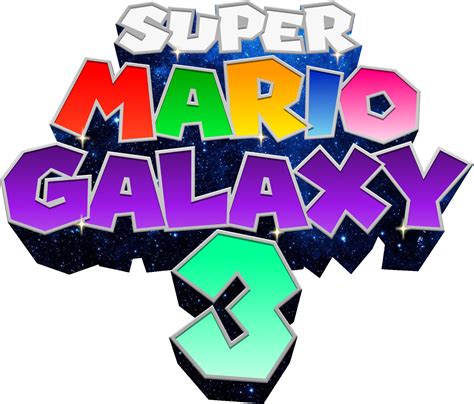 Super Mario Galaxy 3 - (Logo Design) by oobidash on Newgrounds