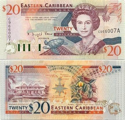 Antigua & Barbuda - Antiguan & Barbudan Dollar Currency Image Gallery - Banknotes.com Photo ...