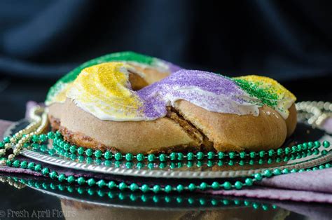 Mardi Gras King Cake Recipe - Fresh April Flours