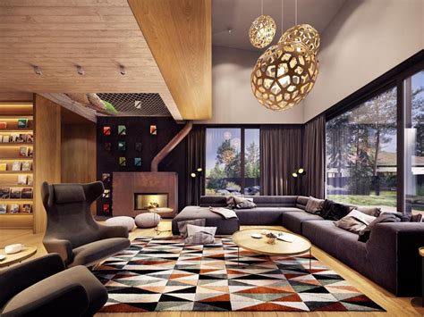 geometric-living room | Interior Design Ideas