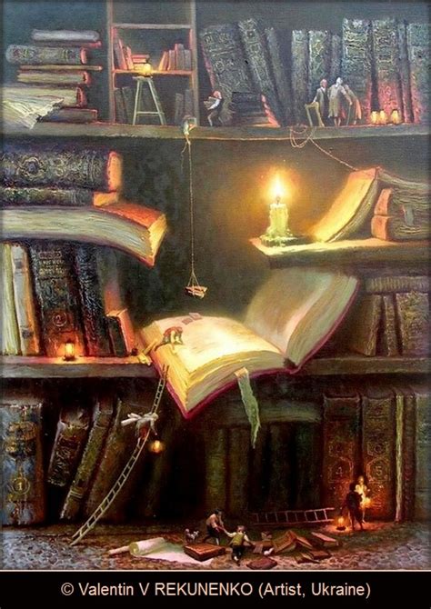 87 best Fantasy Art with Books in It images on Pinterest | Libraries, Altered book art and Reading