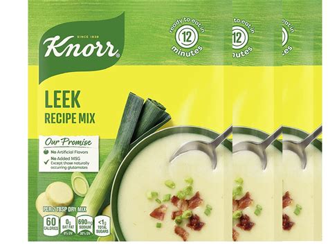 Knorr Soup Mix and Recipe Mix For Soups, Sauces and Simple Meals Leek No Artificial Flavors 1.8 ...