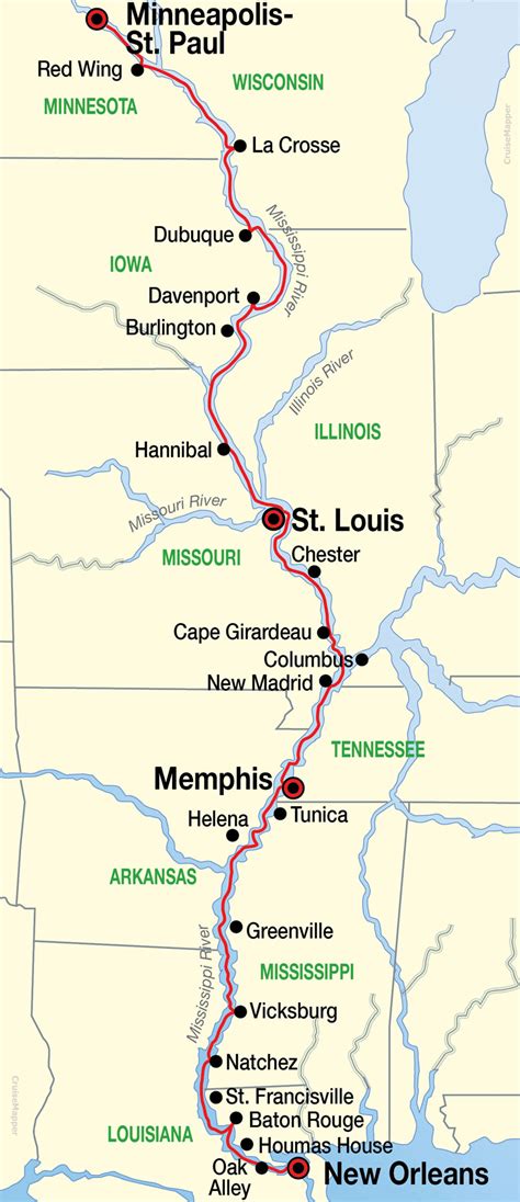 Map Of Usa Mississippi River – Topographic Map of Usa with States