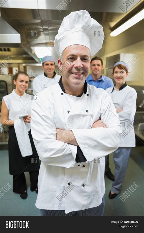 Head Chef Posing His Image & Photo (Free Trial) | Bigstock