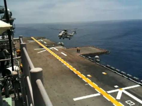 Multi Helicopter Landing on Aircraft Carrier - YouTube