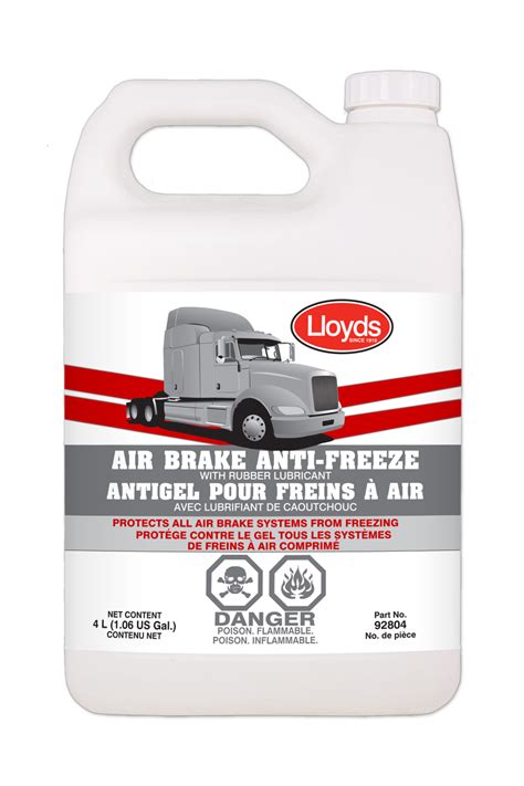 Air brake anti-freeze 4 ltr jug ( 1.06 gal ) 92804 – Lloyds Laboratories