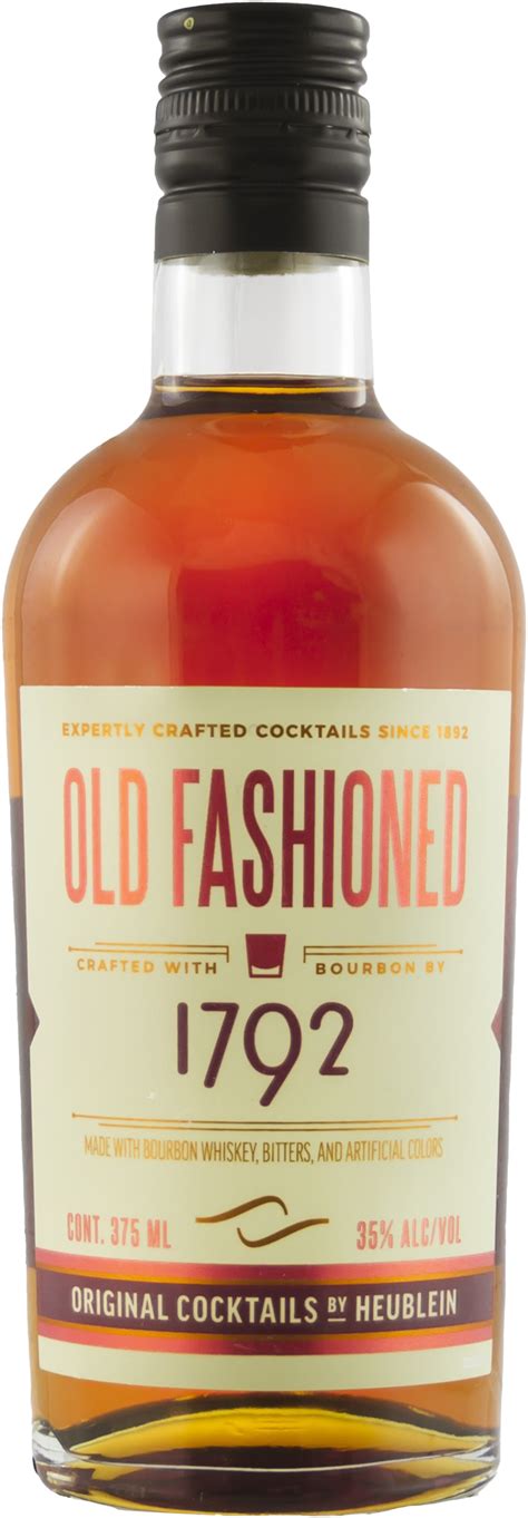 Heublein Cocktails Old Fashioned with 1792 Bourbon | 375 ml Bottle