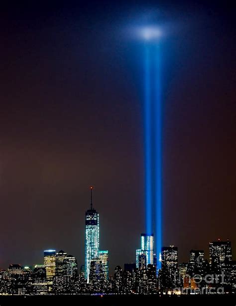 NYC 9/11 Tribute Photograph by Nick Zelinsky Jr