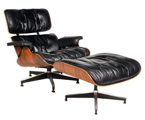 Lot - Herman Miller Eames Lounge Chair & Ottoman