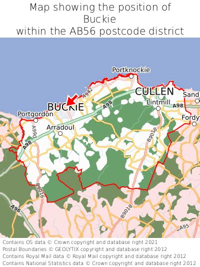 Where is Buckie? Buckie on a map