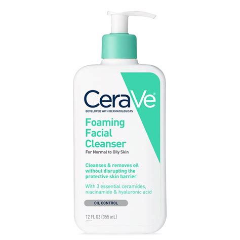 CeraVe Foaming Facial Cleanser - 16 oz. - Hamilton Dermatology