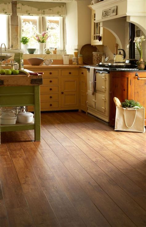 Epic 30 Spectacular Wood Floor Ideas For Amazing Kitchen https://decoor ...