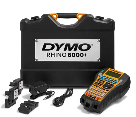 DYMO Rhino™ 6000+ Industrial Label Maker with Carry Case | Dymo