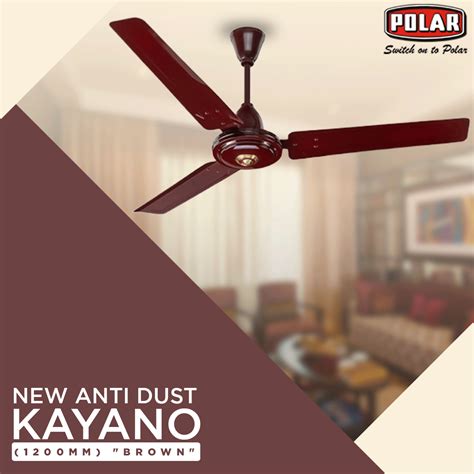 Less dusting, high performance and fresh airflow every time with Polar Kayano Anti Dust Ceiling ...
