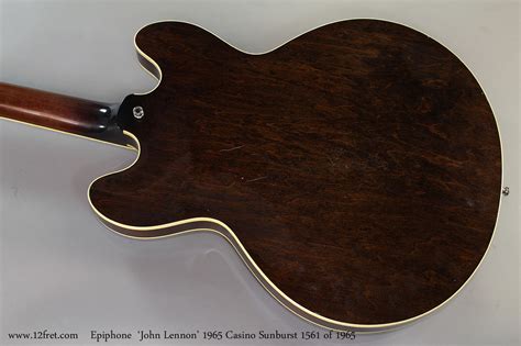 Epiphone Casino John Lennon Limited Thinline Archtop | www.12fret.com