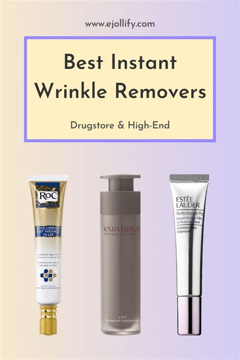 The 7 best wrinkle fillers of 2022 • instant wrinkle removers – Artofit