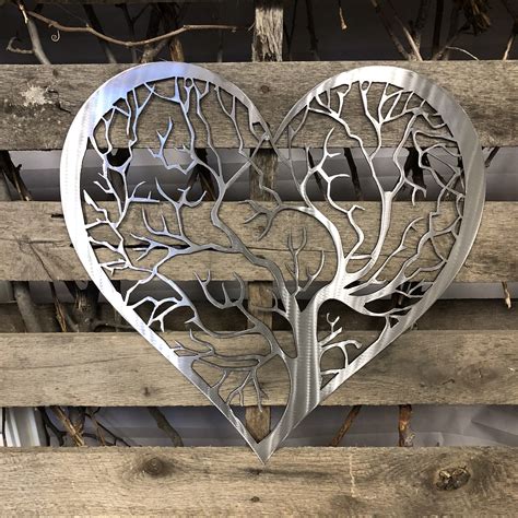 Heart Tree Of Life Metal Wall Art | Поделки