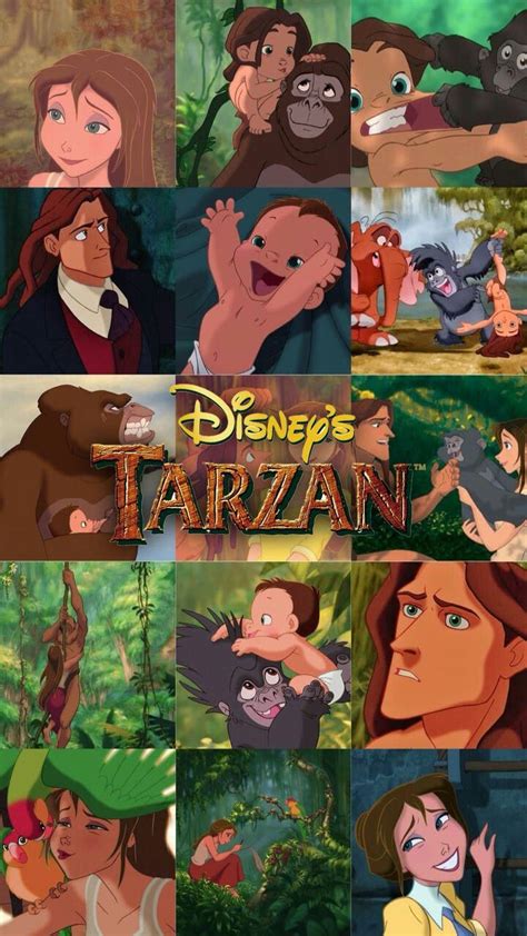 Tarzan Character Names - Printable Word Searches