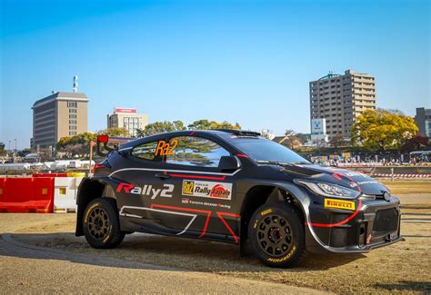 Toyota reveals Rally2 concept car at Rally Japan