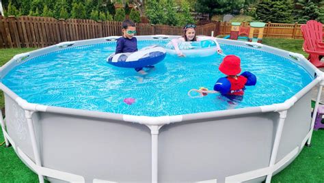 We tested Intex’s popular above-ground pool just in time for summer