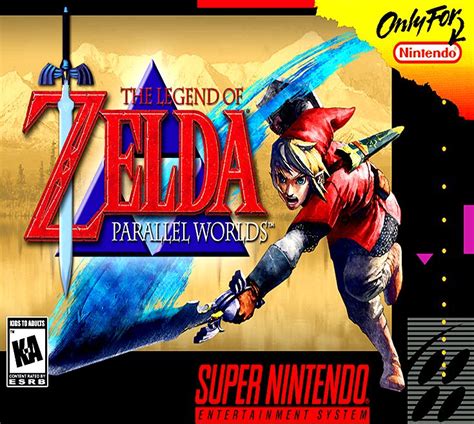 The Legend of Zelda: Parallel Worlds (SNES) | Legend of zelda, Snes ...