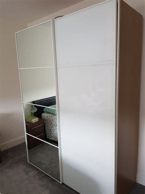 Pax Ikea wardrobe sliding doors | in Sutton, London | Gumtree