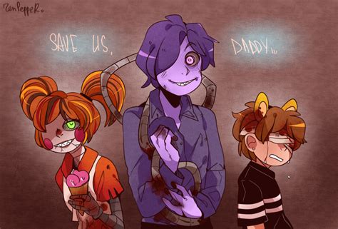 [SAVE US] by lZenPepperl | Fnaf characters, Fnaf sister location